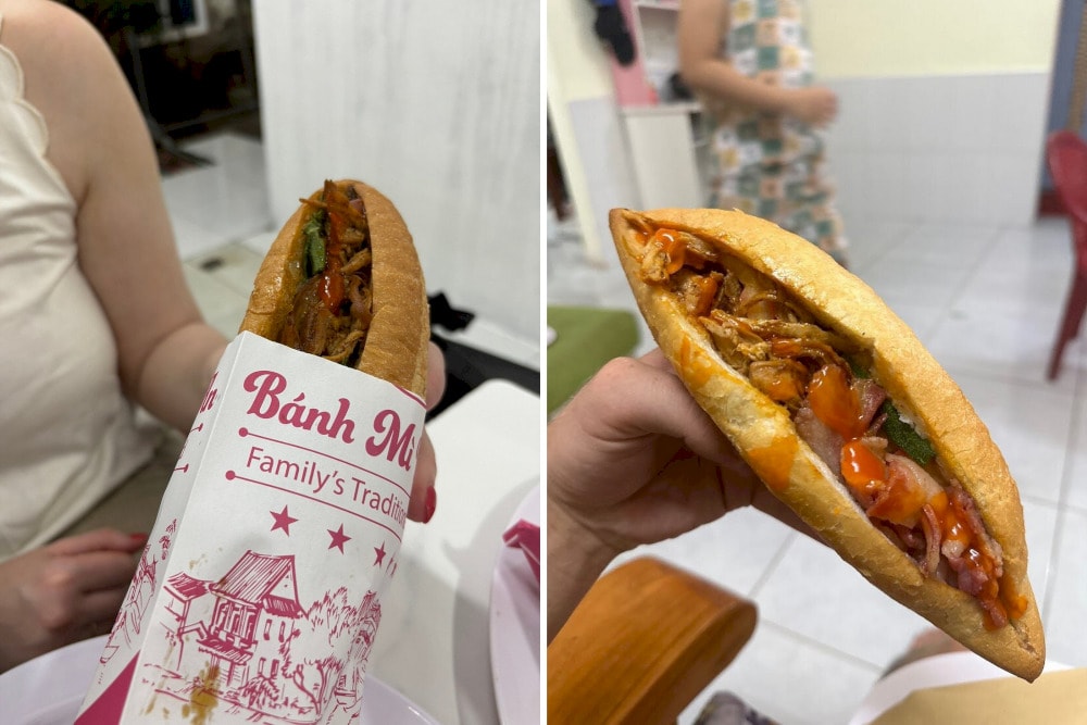 Banh mi thap cam